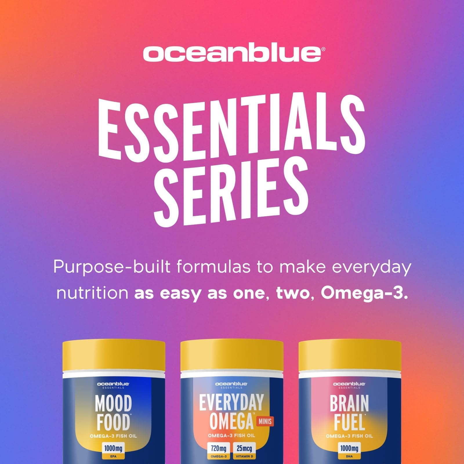 Oceanblue detalle de sabor naranja que sugiere ausencia de regusto a pescado