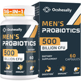 Ocshesally envase frontal mostrando 60 cápsulas y beneficios visibles
