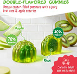OH MY CHEWY textura de goma de cerca, evidencia masticable y suave