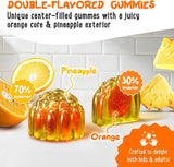 OH MY CHEWY detalle de textura de las gomitas para fácil masticación