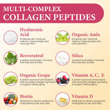 OHaboth etiqueta nutricional destacando ingredientes clave y transparencia