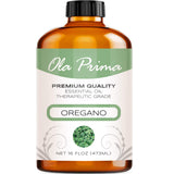 Ola Prima botella frontal 16 oz que muestra protección U/V y cantidad