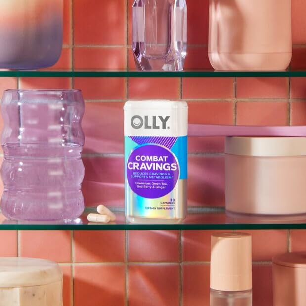 OLLY cápsula disolviéndose en agua representando uso simple diario