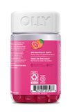 OLLY etiqueta nutricional legible con ingredientes clave y dosis clara