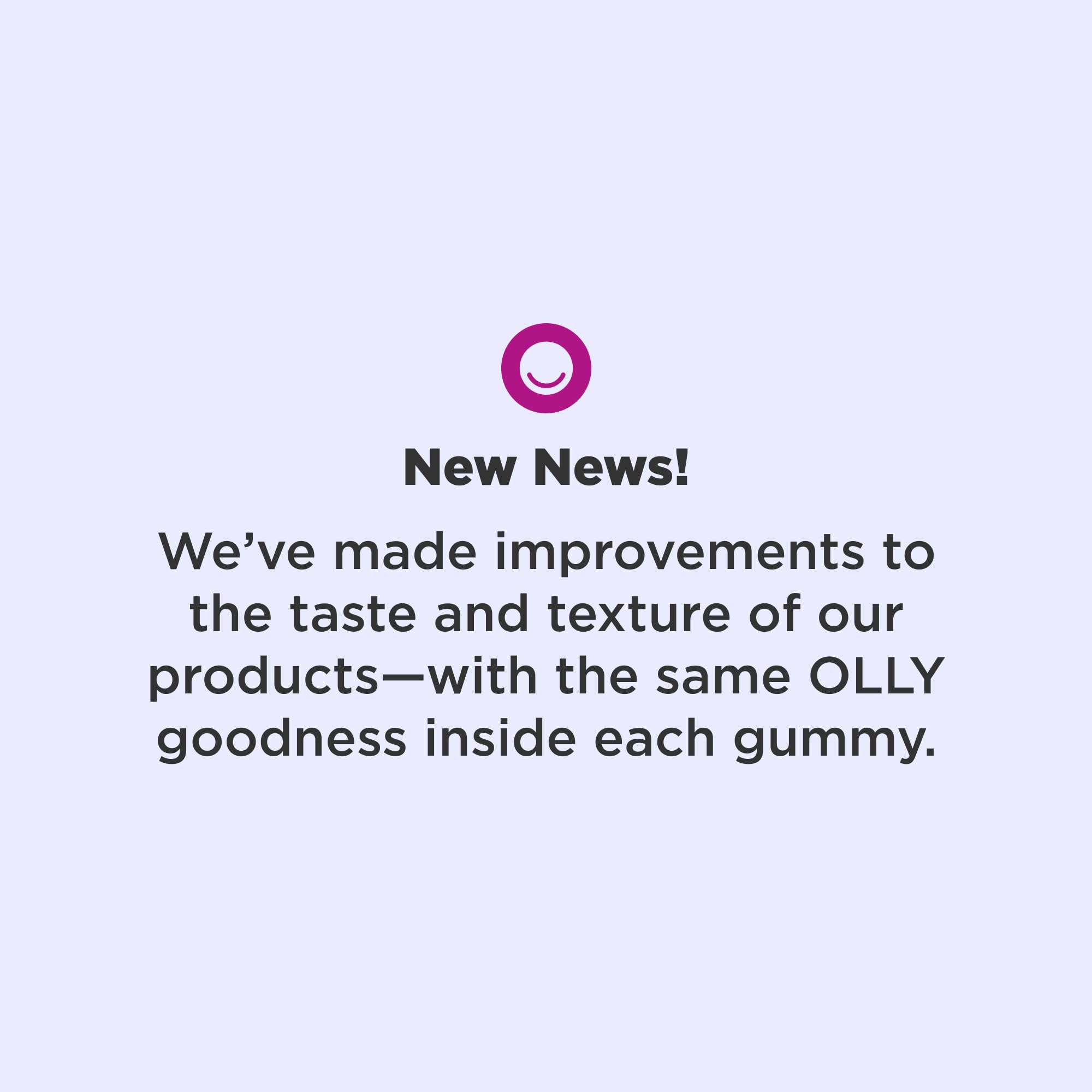 OLLY etiqueta trasera con información nutricional y advertencias visibles