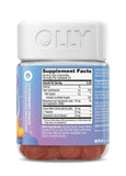 OLLY frasco abierto mostrando gomitas listas para usar