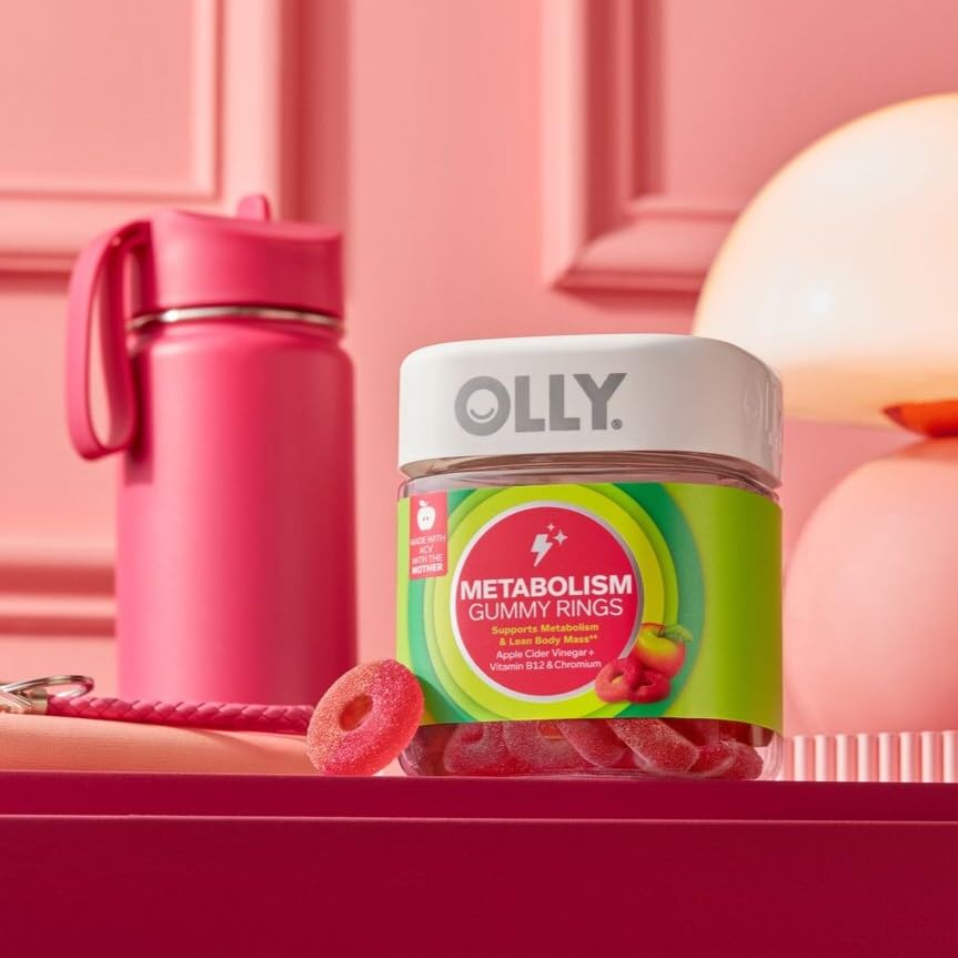 OLLY goma en mano para comparar tamaño y conveniencia
