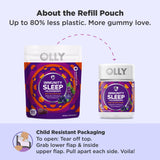 Varios OLLY Immunity Sleep en un platillo, estilo listo para consumo nocturno