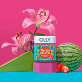OLLY gomita en mano que muestra tamaño y comodidad de uso