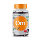 OM MUSHROOM SUPERFOOD frasco frente muestra claridad y confianza