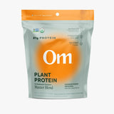OM MUSHROOM SUPERFOOD envase frontal mostrando marca y beneficios claros