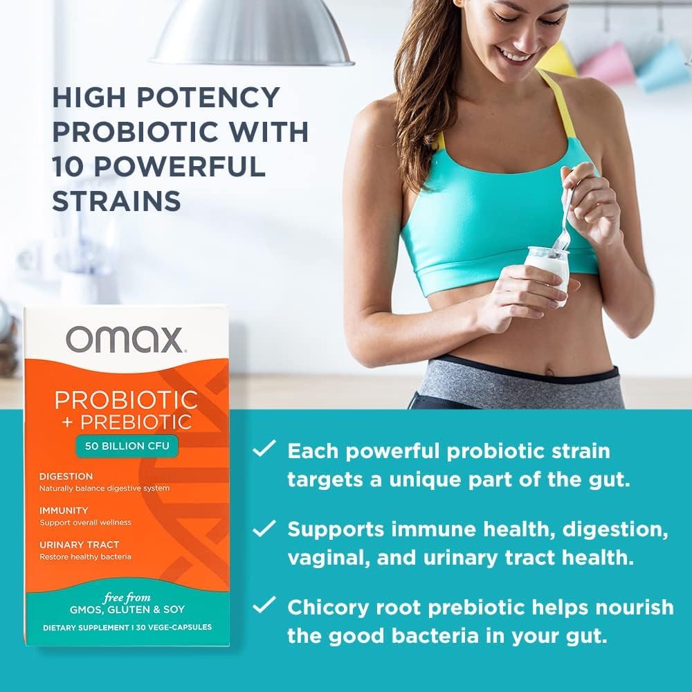 Omax3 blíster individual que conserva probióticos vivos y frescura