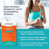 Omax3 blíster individual que conserva probióticos vivos y frescura