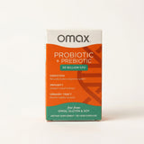 Omax3 envase delantero mostrando la marca y beneficios para digestión