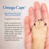 OMEGA-CAPS ES aceite de pescado mostrando textura y pureza