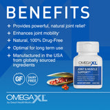 OmegaXL softgel textura cercana, realza absorción y calidad
