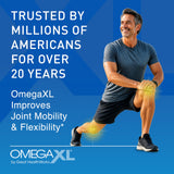 OmegaXL etiqueta con información nutricional y dosificación clara