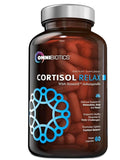 OmniBiotics frasco frontal mostrando cápsulas y beneficio de equilibrio