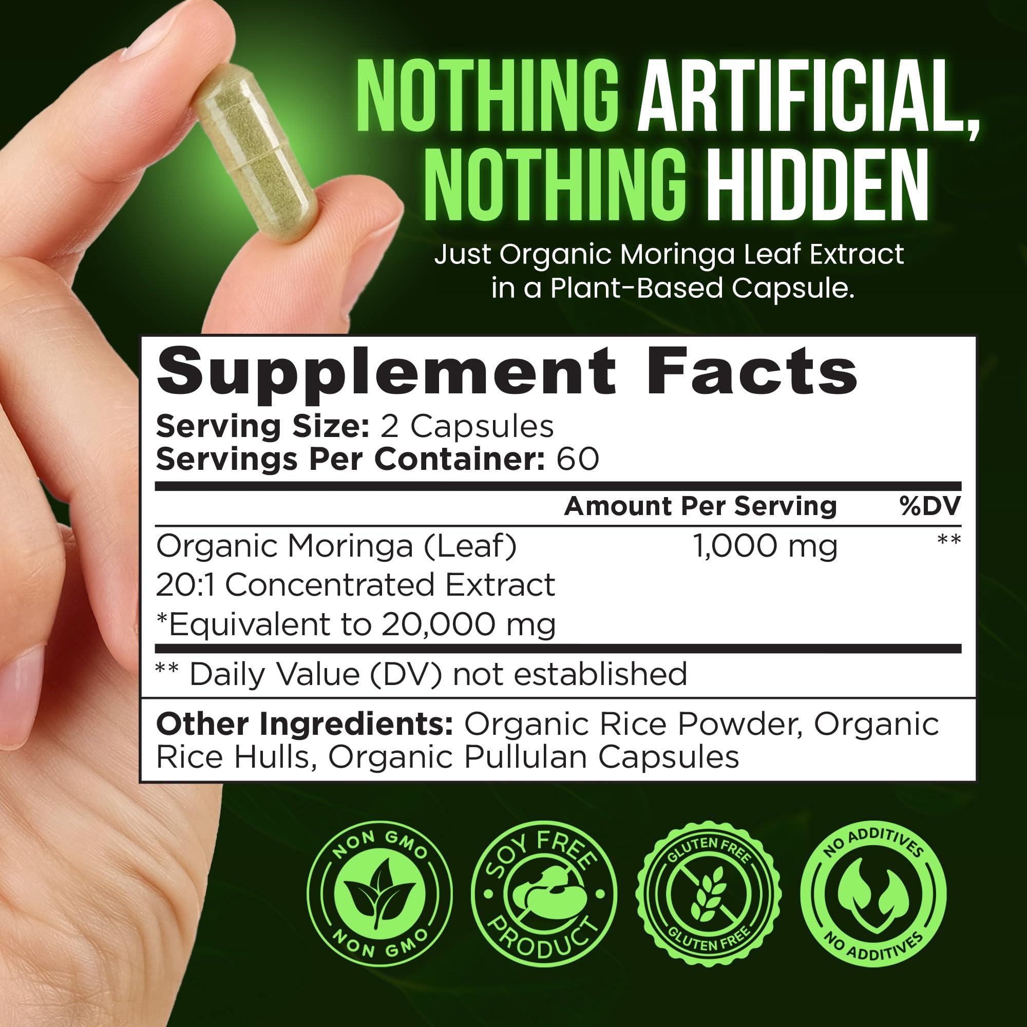 OmniBiotics cápsulas veganas en detalle para toma fácil y sin sabor