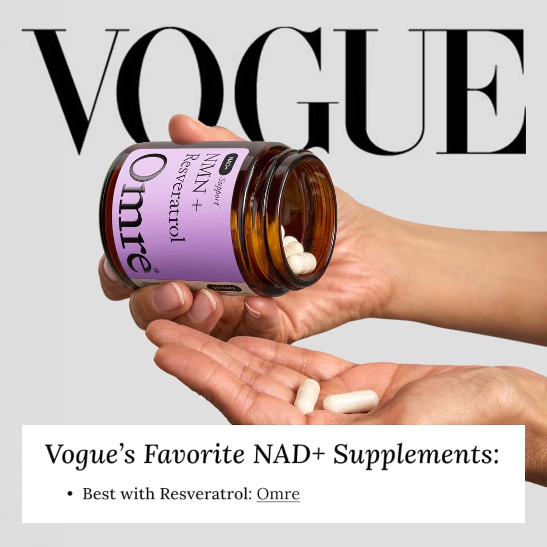 OMRE resveratrol micronizado detalle que sugiere mejor absorción