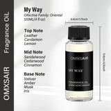 omxsair etiqueta My Way en primer plano aportando claridad de ingredientes