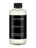 omxsair frasco frente mostrando diseño y capacidad 500 ml, transmite calidad