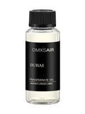 omxsair frasco frontal 120ml mostrando diseño y beneficio duración prolongada