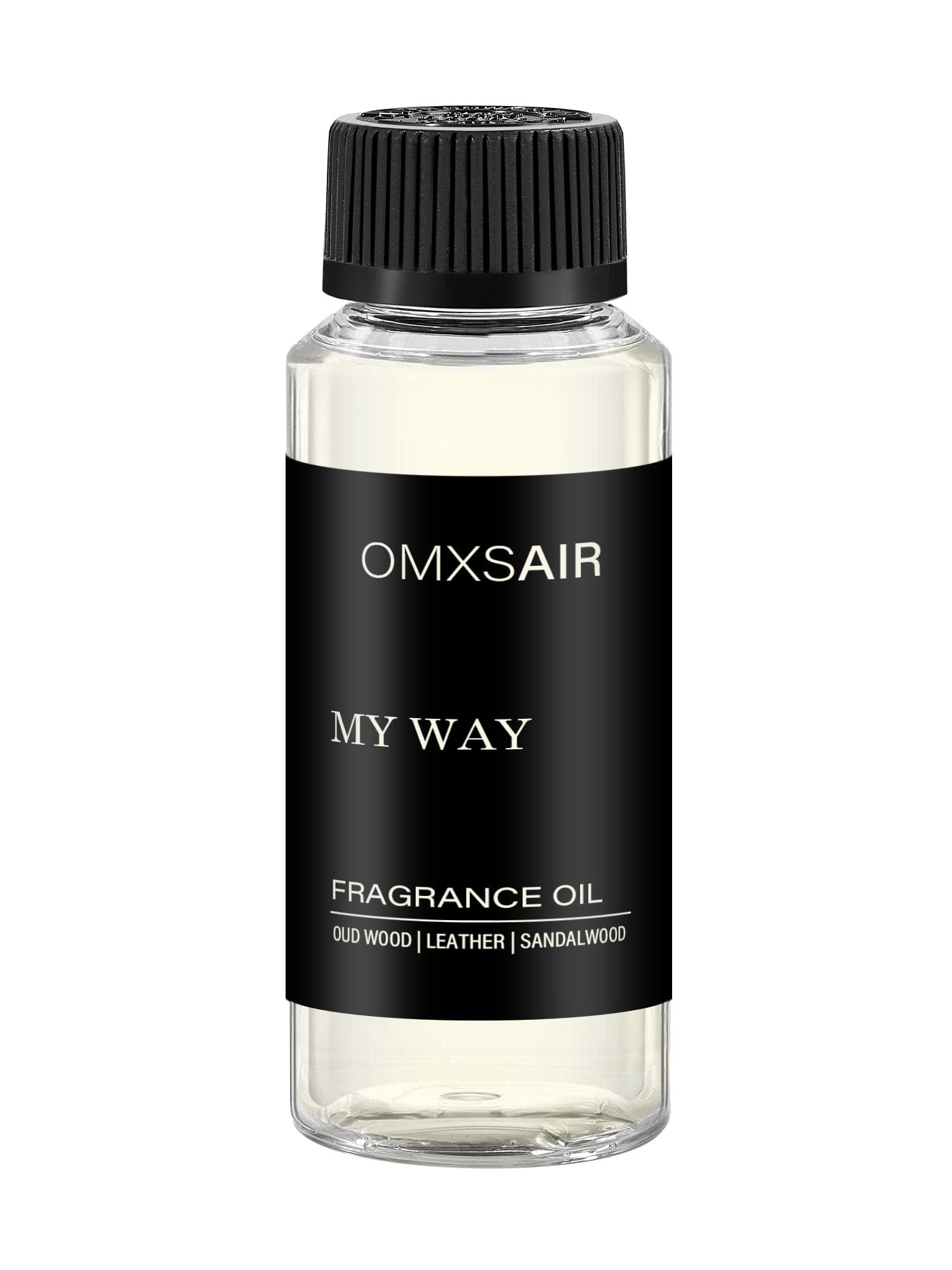 omxsair frasco frontal My Way 120ml mostrando elegante diseño y durabilidad