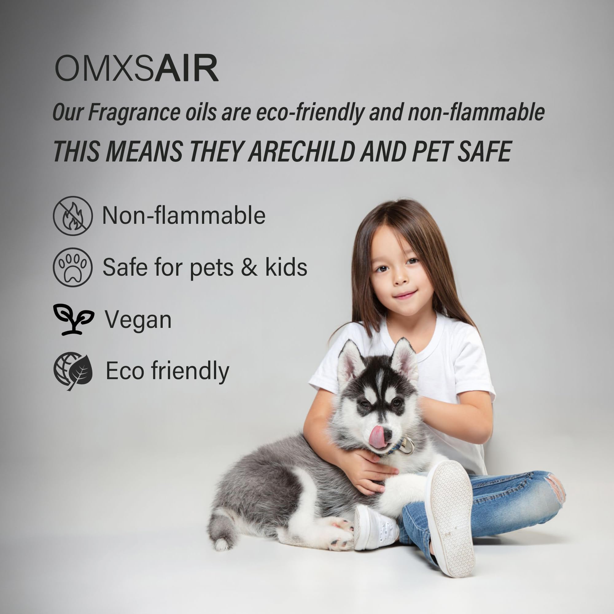 omxsair etiqueta informativa con ingredientes naturales y sin alcohol