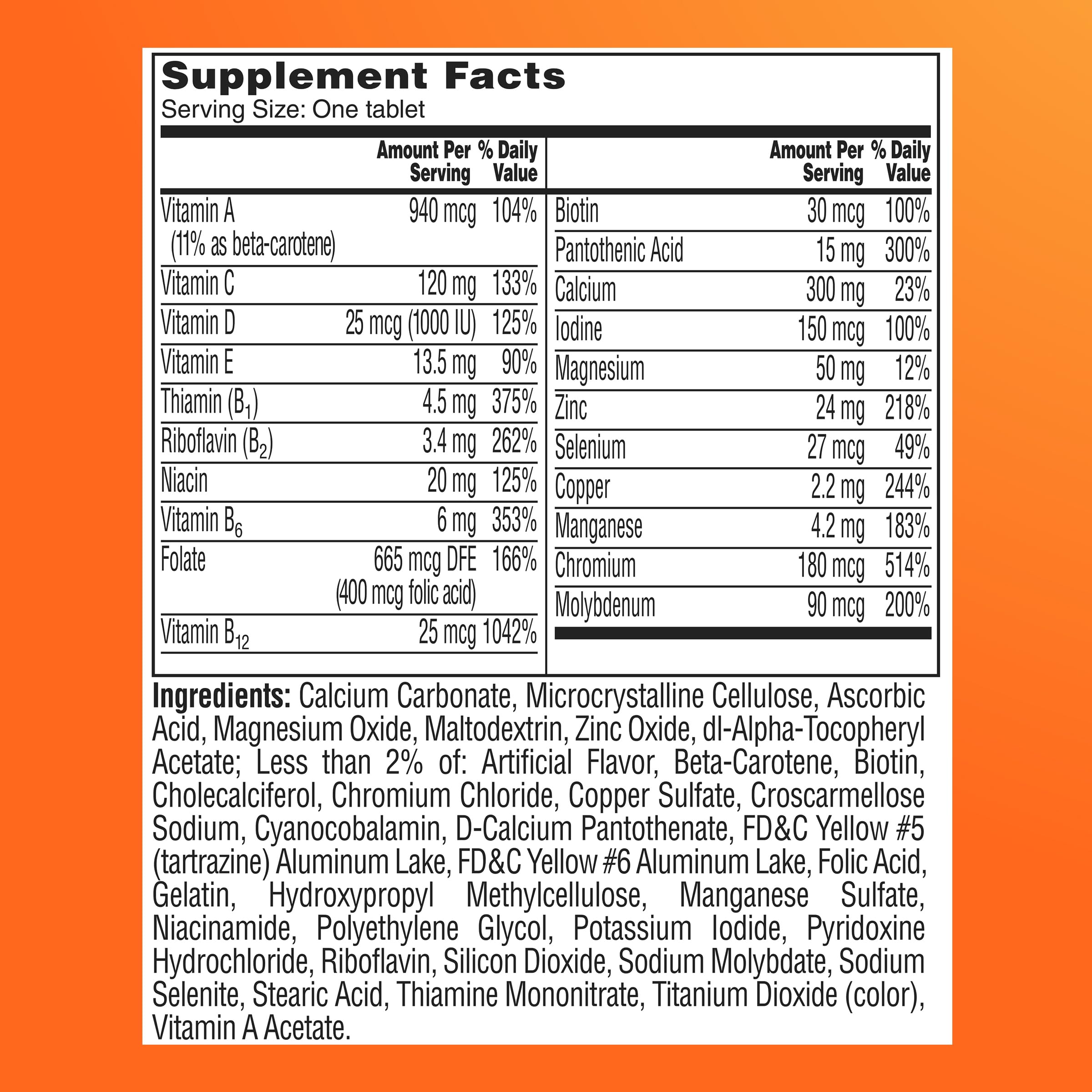 One A Day mujer activa en estilo de vida saludable representando apoyo nutricional