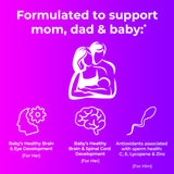 ONE A DAY softgel femenino en primer plano que facilita la ingesta diaria