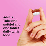 one a day etiqueta con información nutricional y lista de ingredientes visible para revisión