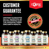 One Earth Health etiqueta nutricional y lista de órganos del complejo
