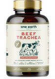 One Earth Health envase frontal de tráquea grass fed con información clara