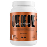 ONE OF ONE envase frontal sabor vainilla mostrando diseño y beneficio proteína limpia