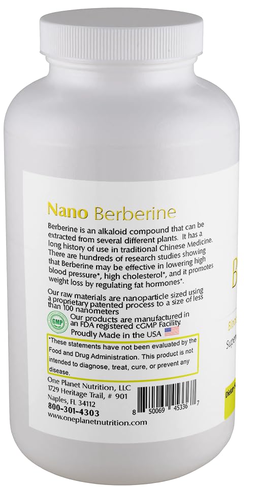 One Planet Nutrition vista macro del polvo nano para mejor biodisponibilidad