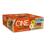 ONE Reese's paquete frontal mostrando diseño y beneficio de proteína