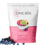 One Sol envase frontal que muestra etiqueta y beneficios limpiamente