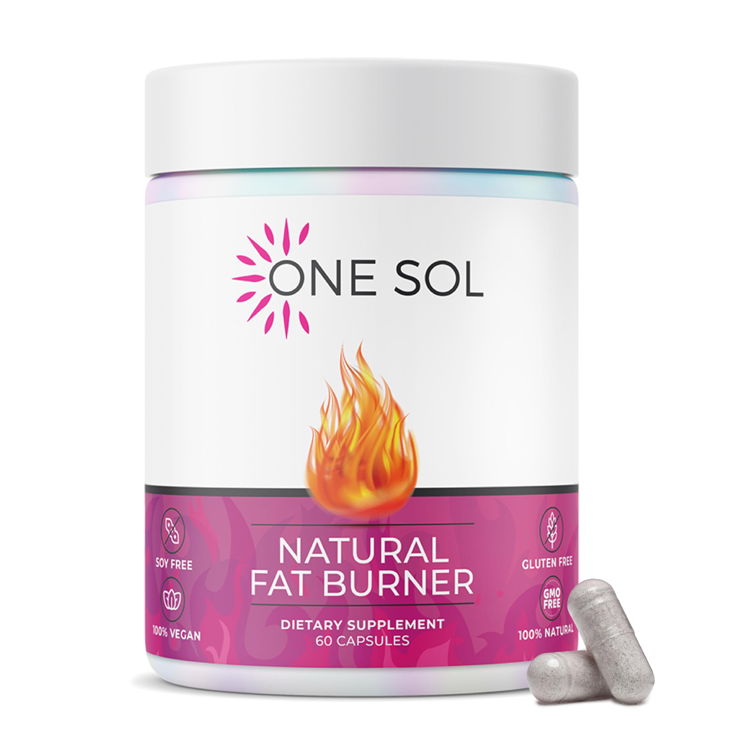 One Sol frente del empaque mostrando diseño y beneficio para metabolismo