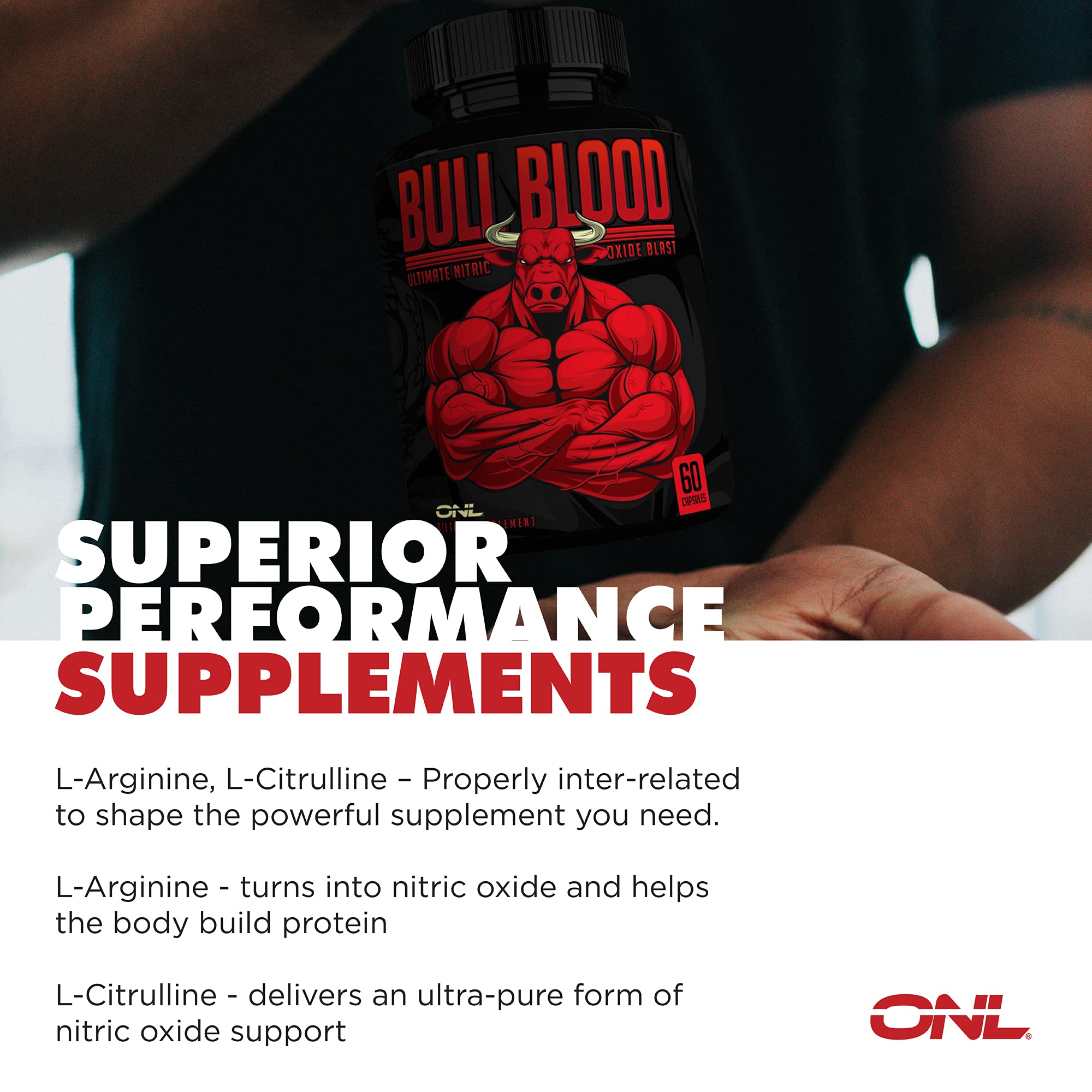 ONL suplemento usado antes de entrenar en gimnasio, apoyo para rendimiento