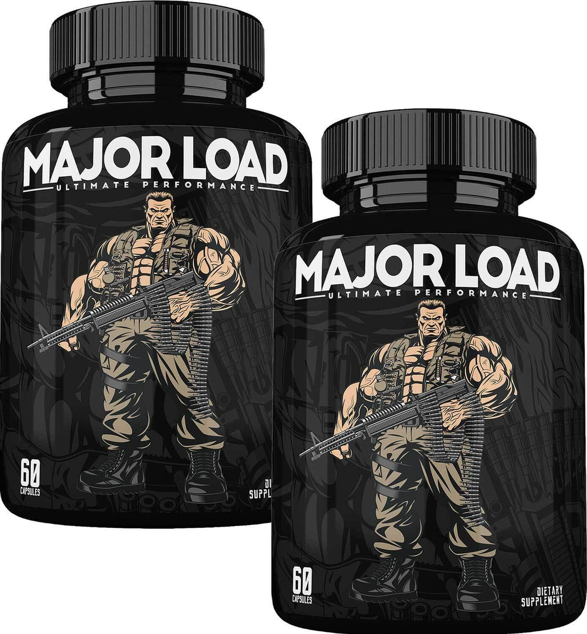 ONL Major Load vista frontal del envase mostrando el diseño y beneficios