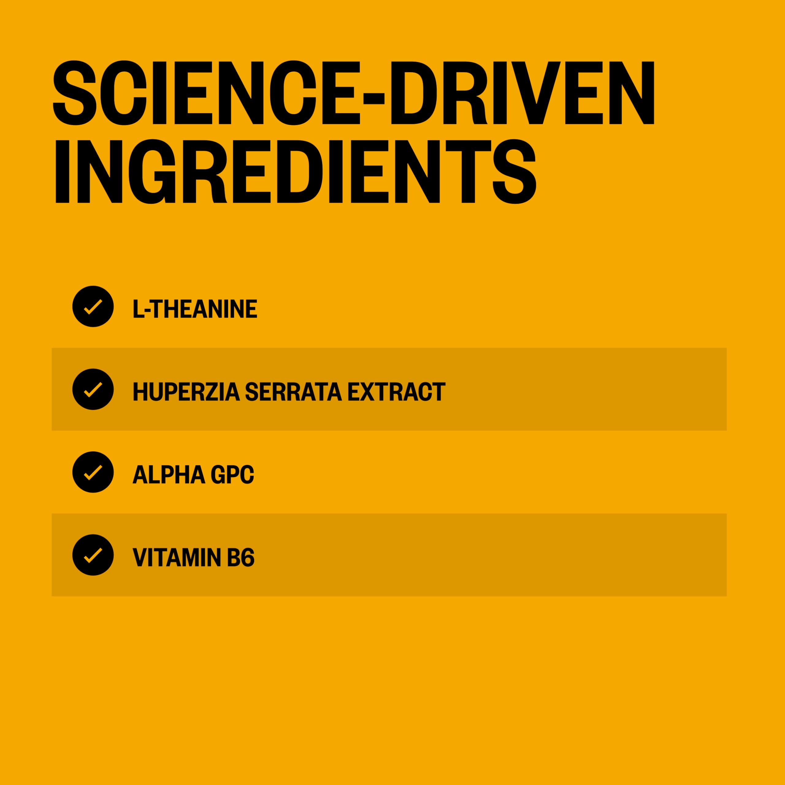 ONNIT Alpha BRAIN bebida preparada en vaso lista para consumo rápido
