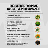 ONNIT Alpha BRAIN textura y tamaño de la cápsula para fácil ingestión y confianza