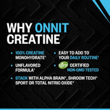 ONNIT etiqueta nutricional con información clara de ingredientes