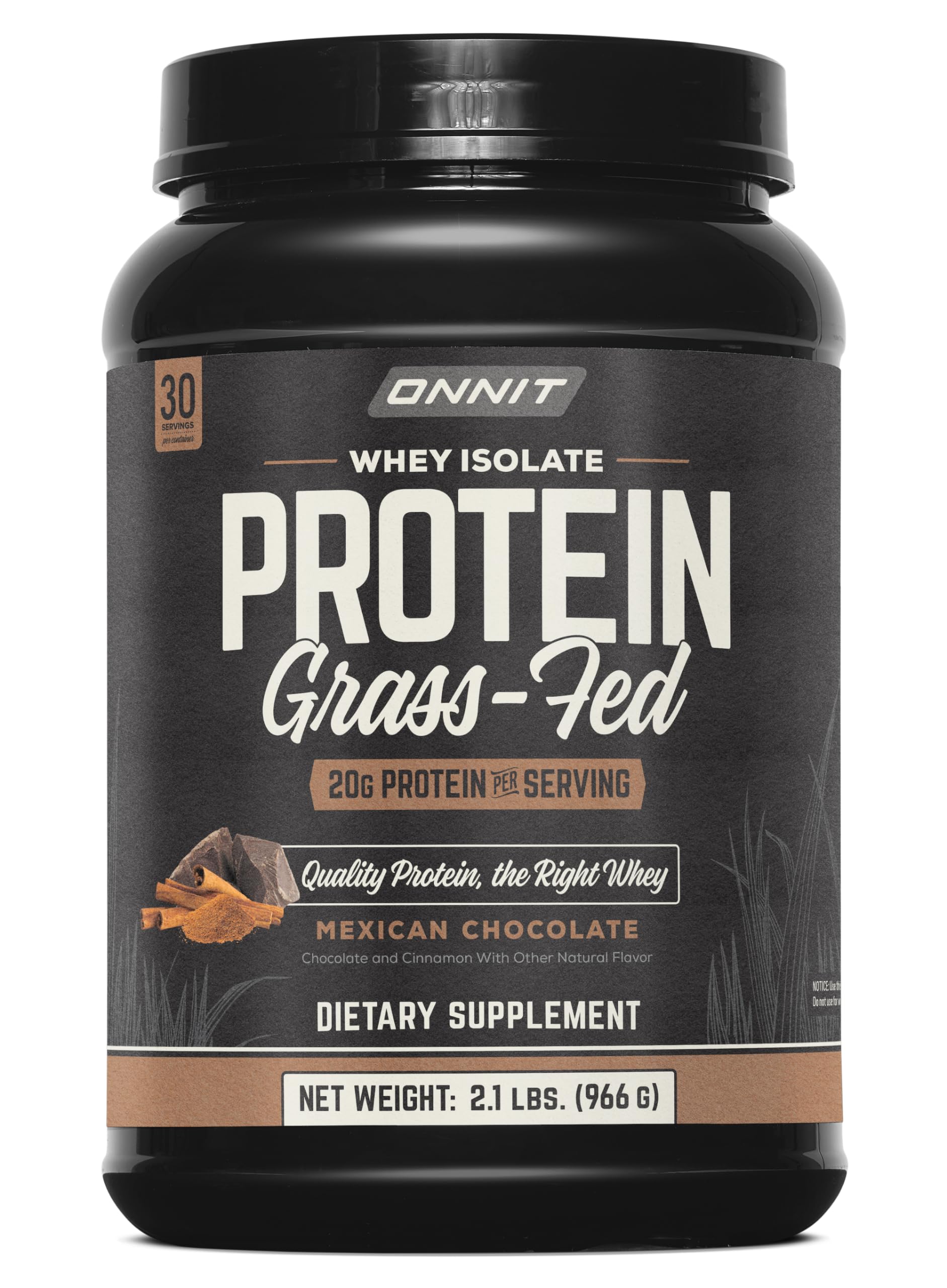 ONNIT envase frontal Chocolate mostrando etiqueta y beneficios