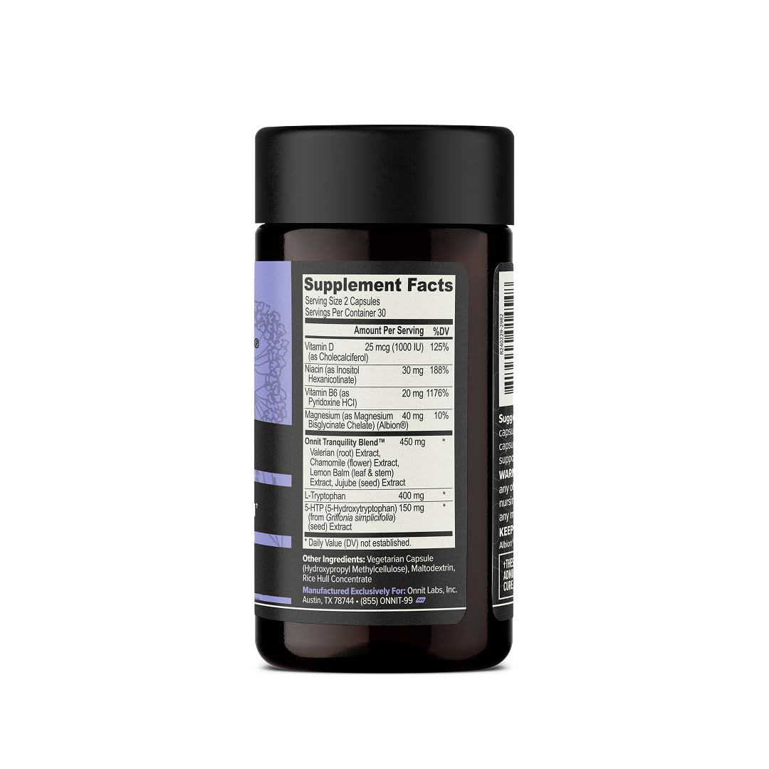 ONNIT etiqueta cercana destacando ingredientes y certificación IGEN