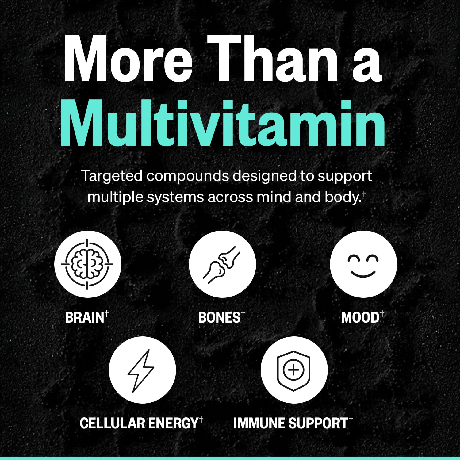 ONNIT pack junto a mano para mostrar tamaño compacto y portabilidad