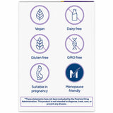 Optibac Probiotics mujer tomando cápsula integrándola en su rutina diaria