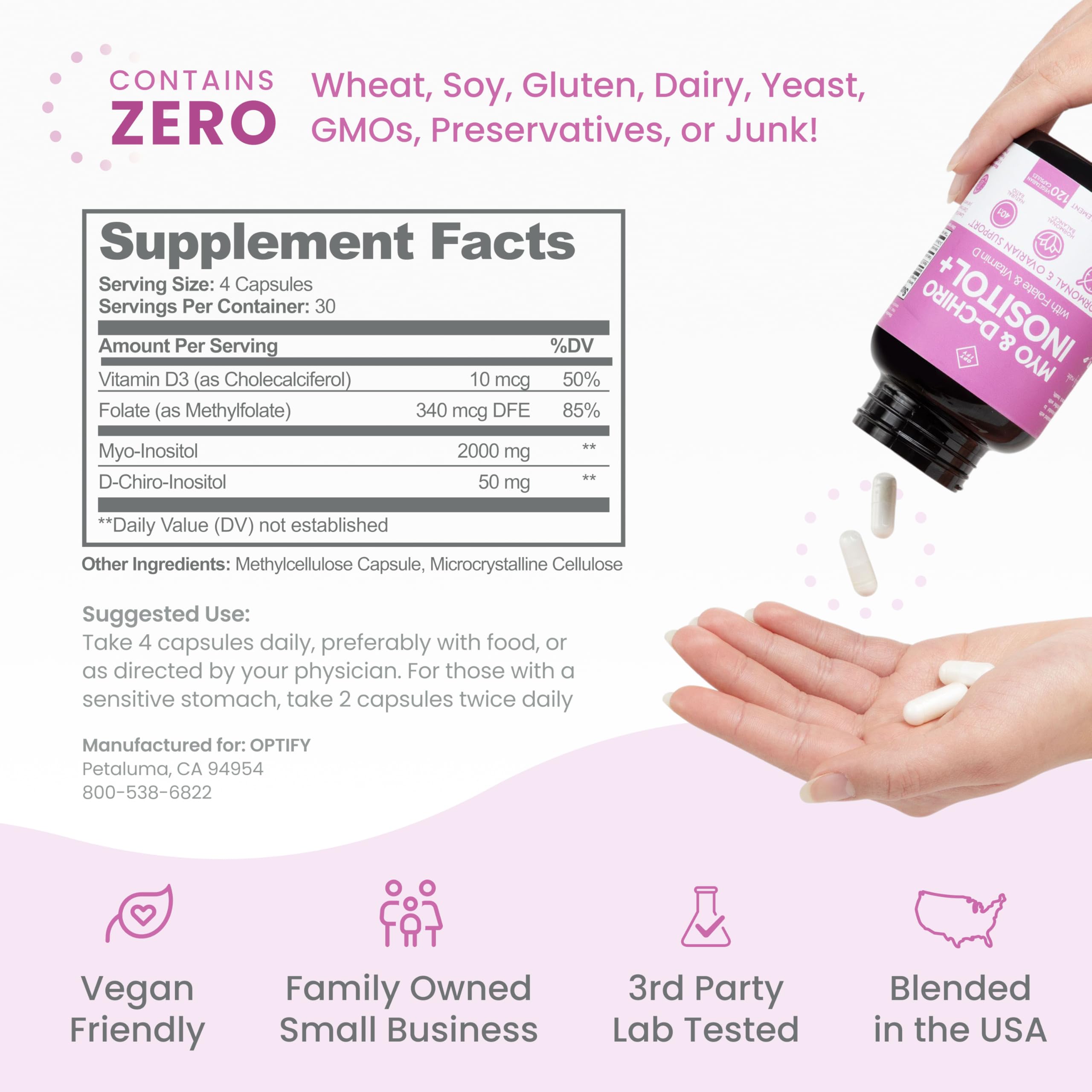 Optify suplemento en rutina matutina apoyando bienestar hormonal