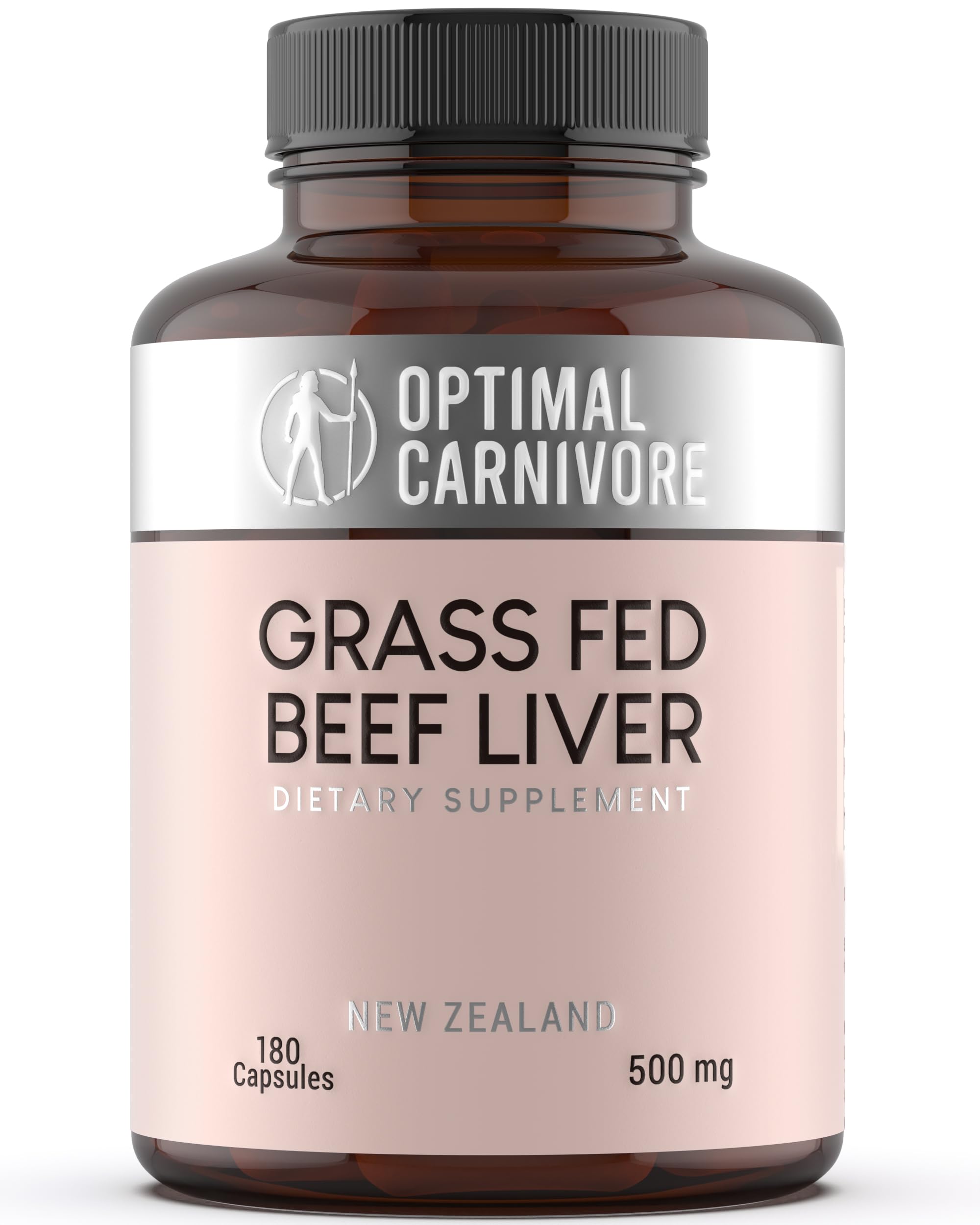 Optimal Carnivore pack frontal mostrando 180 cápsulas y beneficio conveniencia